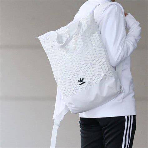 adidas 3d roll top rucksack weiß|adidas originals x ISSEY MIYAKE 3D Roll Top Backpack 'White' .